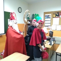 Święty Mikołaj w naszej szkole